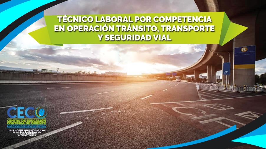 Técnico laboral por competencia en operación de tránsito y transporte